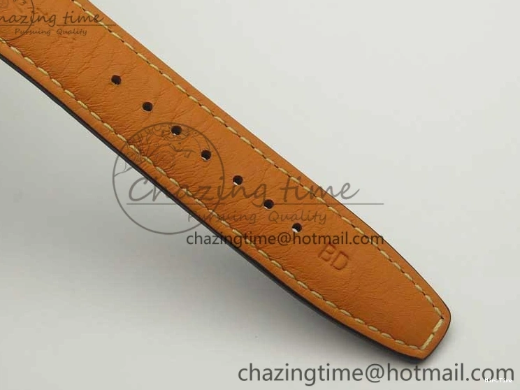 MIROTIME 0308 Portuguese Chrono SS ZF 1:1 Best Edition Gray Dial SS On Black Leather Strap A ZipUp 7215